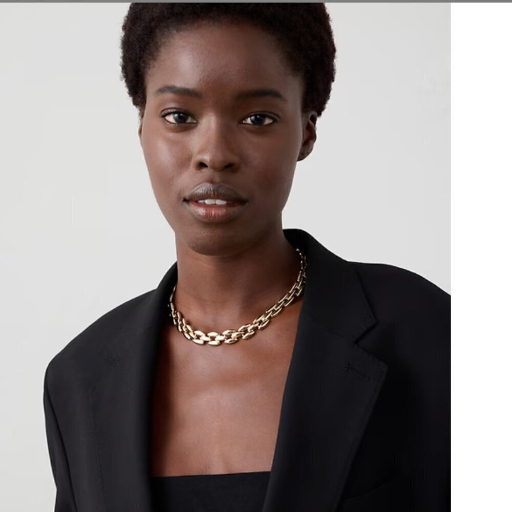 Banana Republic State Heirloom Necklace, Gold, NWT